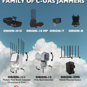 ORION FAMILY OF COUNTER UAS JAMMERS